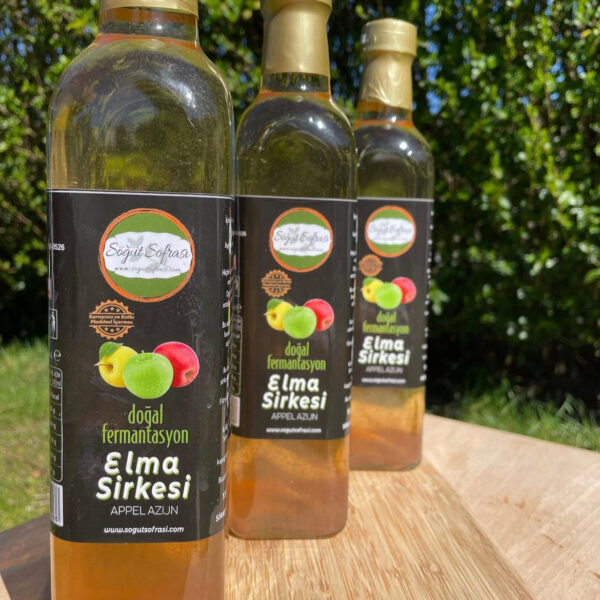 Katkısız Elma Sirkesi - 500ml (Aydın)