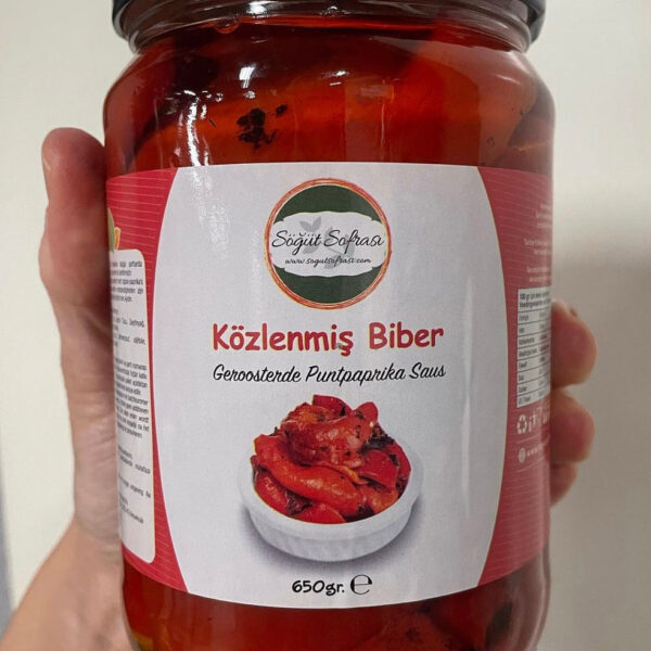 Közlenmiş Biber - 650gr
