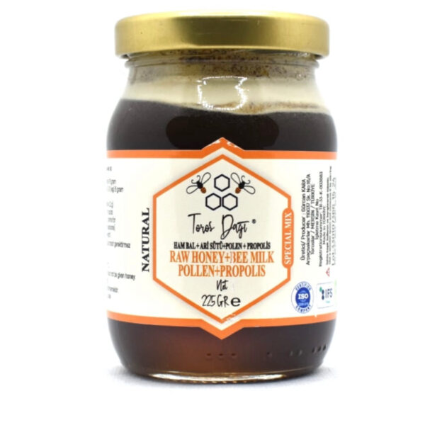 Propolis+Polen+Arı sutu+Ham Bal Karışımı -