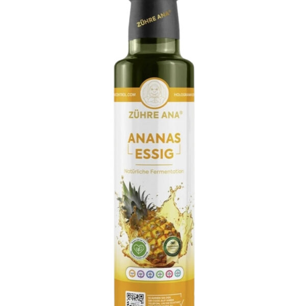 Zühre Ana Ananas Sirkesi (Doğal Fermantasyon) - 500ml