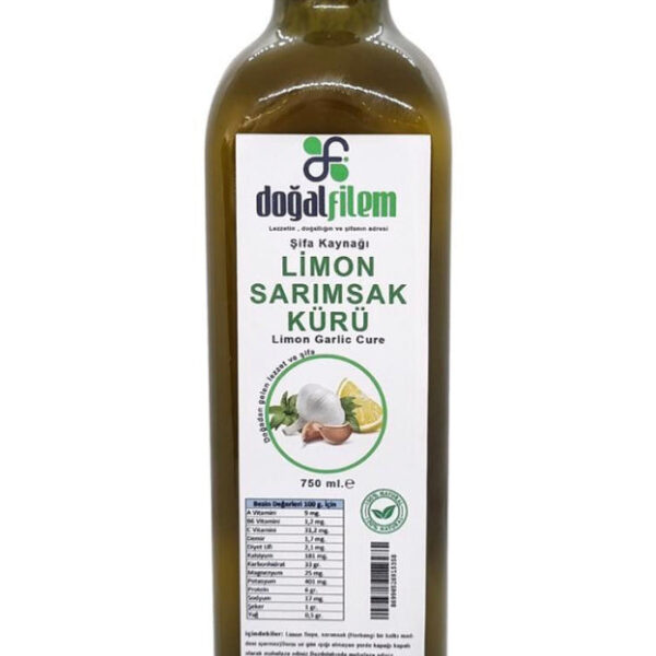 Limon Sarımsak Kürü - 750ml