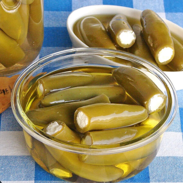 Peynir Dolgulu Jalepone Turşu - 400gr
